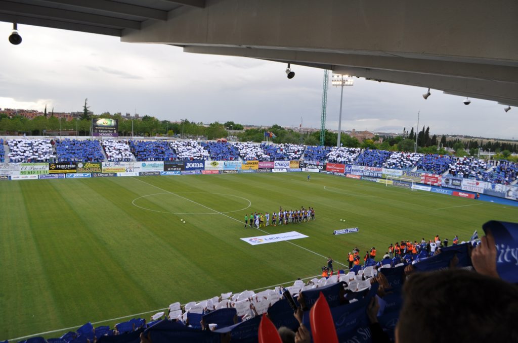 Afición en Butarque