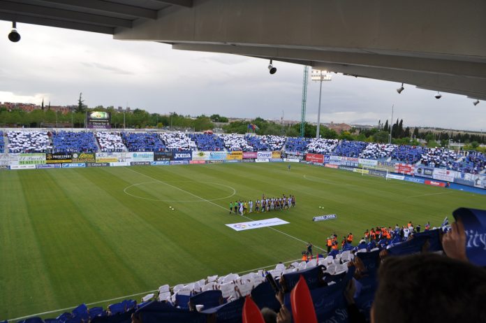 Afición en Butarque