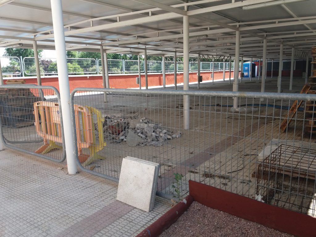piscina pinto obras