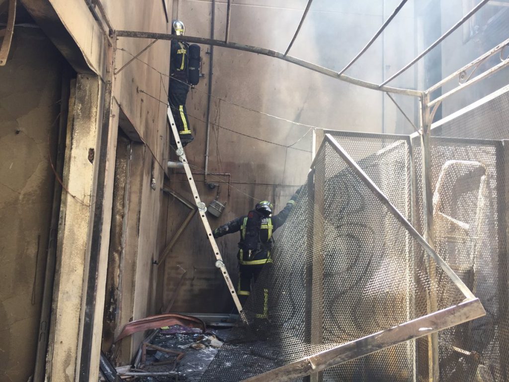 incendio Pinto