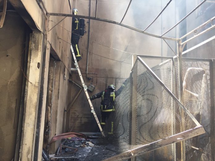 incendio Pinto