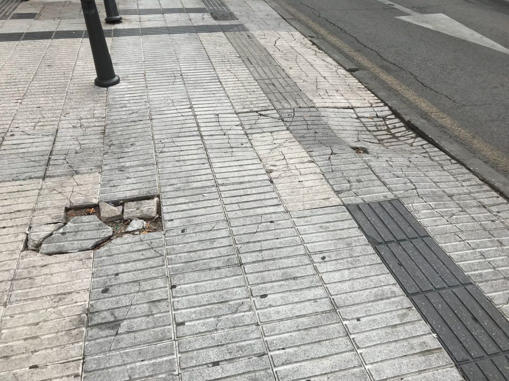 aceras Getafe