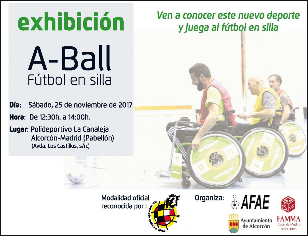 Cartel A-Ball Alcorcón