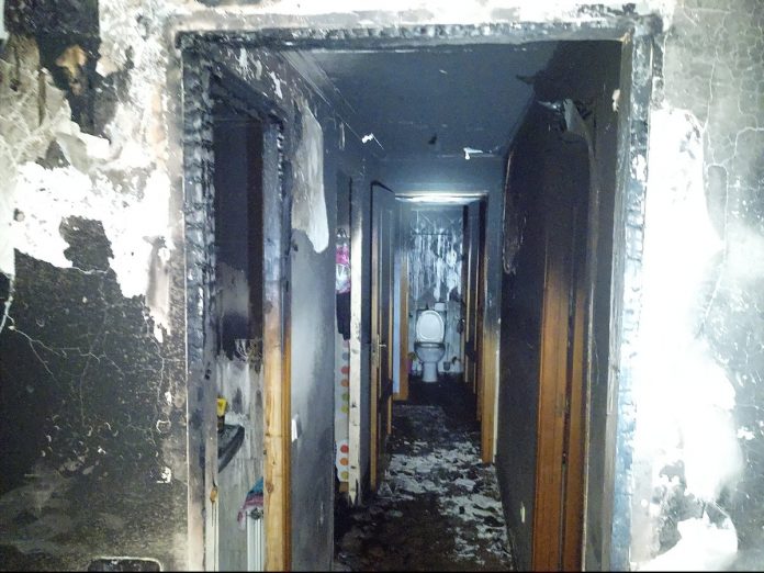 fuego vivienda