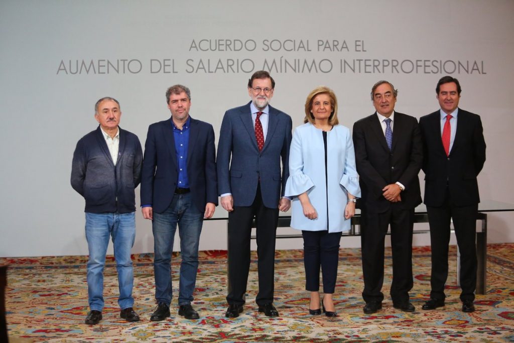 acuerdo salario minimo