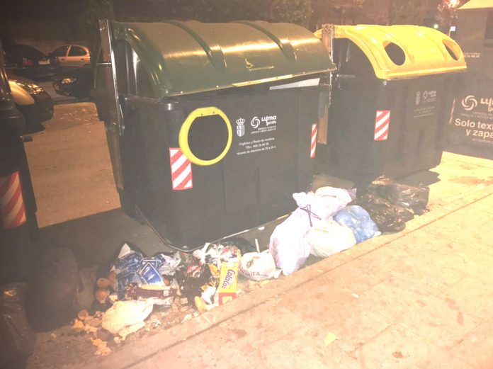 basura calle torroja