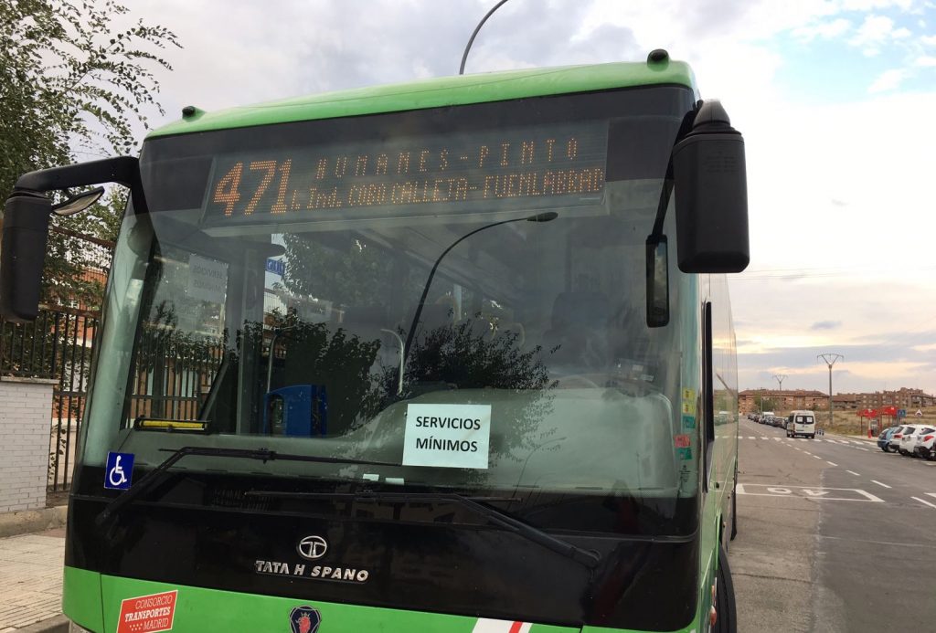 huelga autobuses