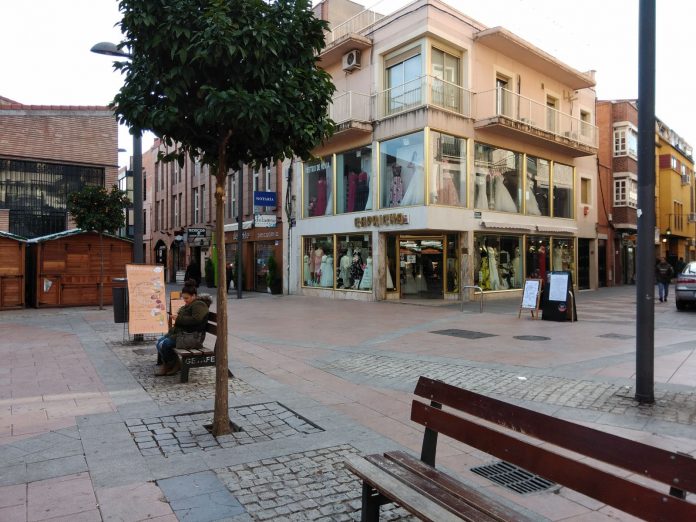 plaza general palacio comerciantes