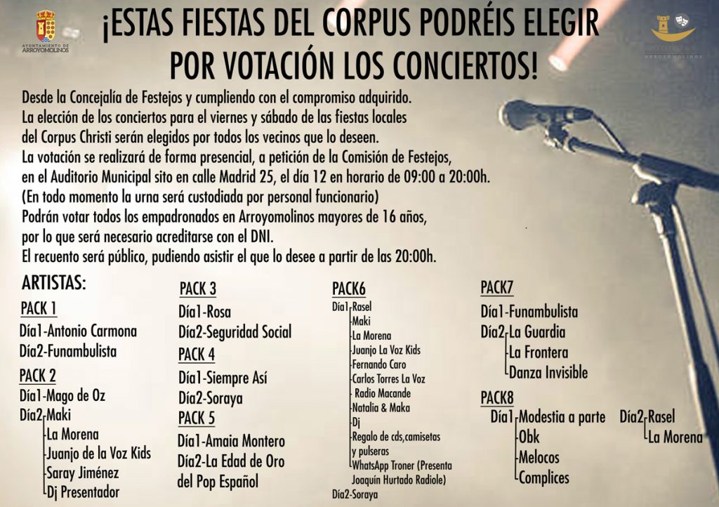 fiestas Corpus Arroyomolinos