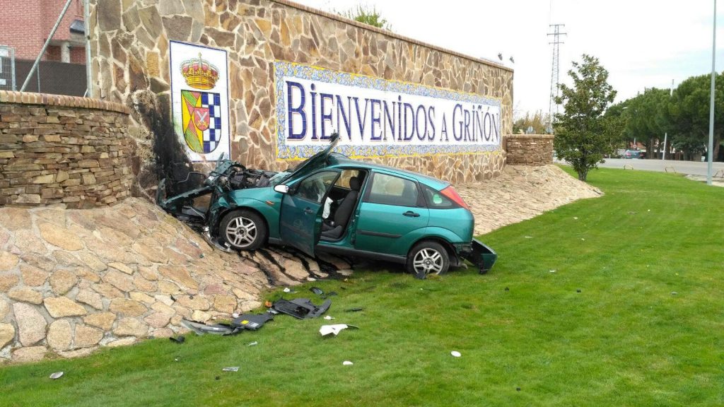 accidente grinon