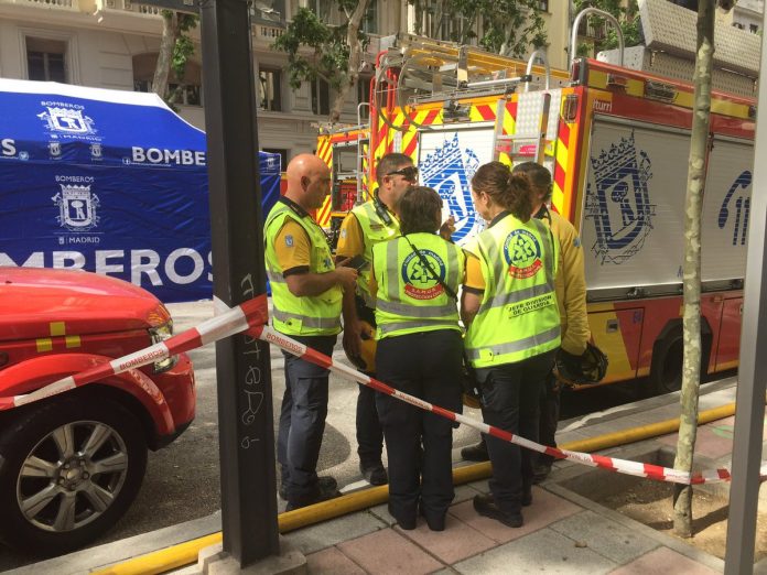 derrumbe de un edificio en General Martínez Campos