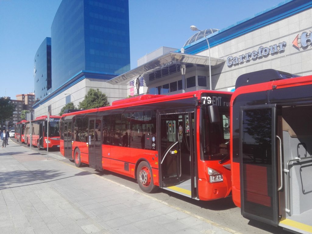 nuevos autobuses fuenlabrada