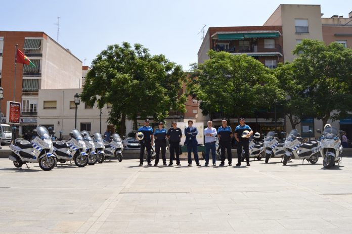 POLICIA PROXIMIDAD ALCORCON MOTOCICLETAS
