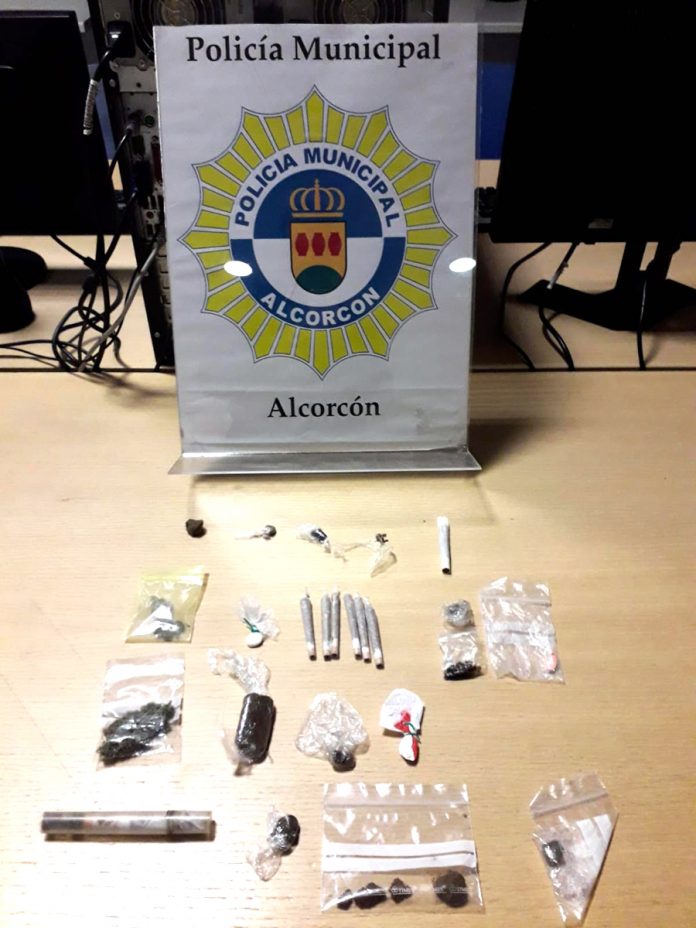 policia alcorcon drogas