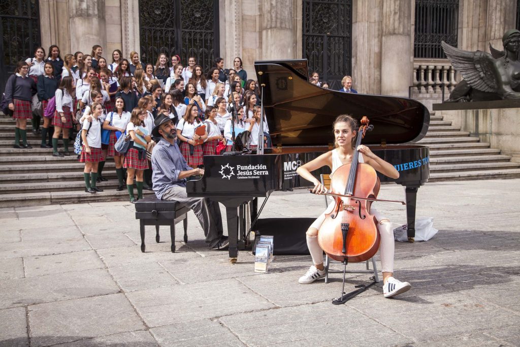 madrid se llena de pianos
