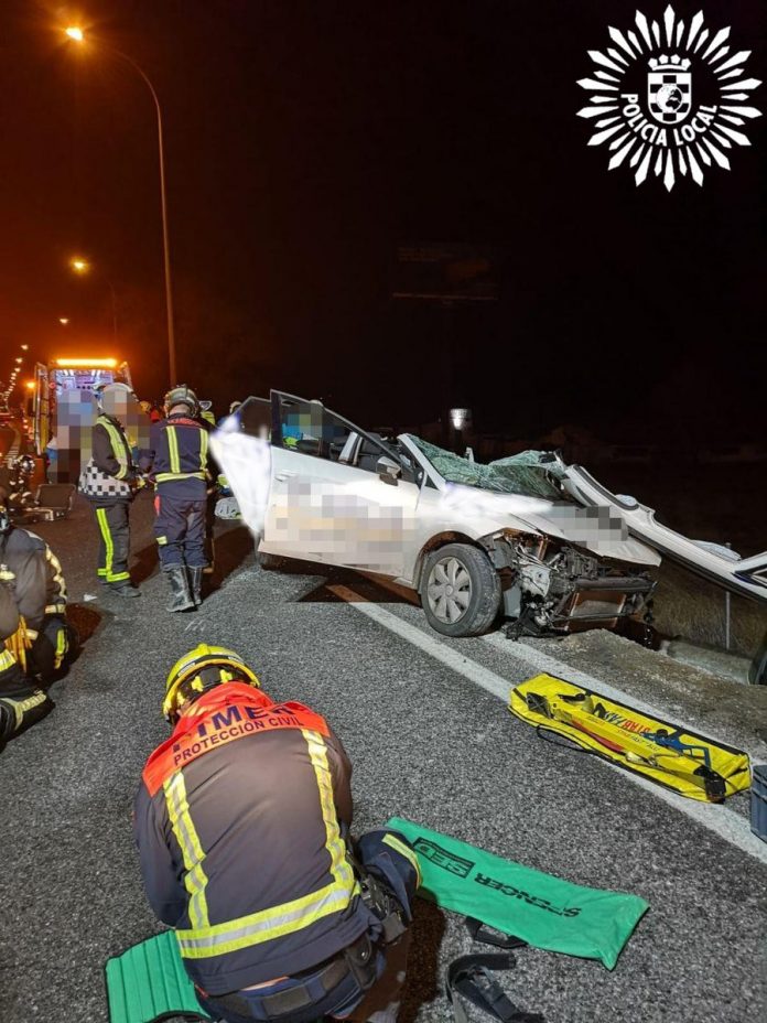 accidente en la A-4