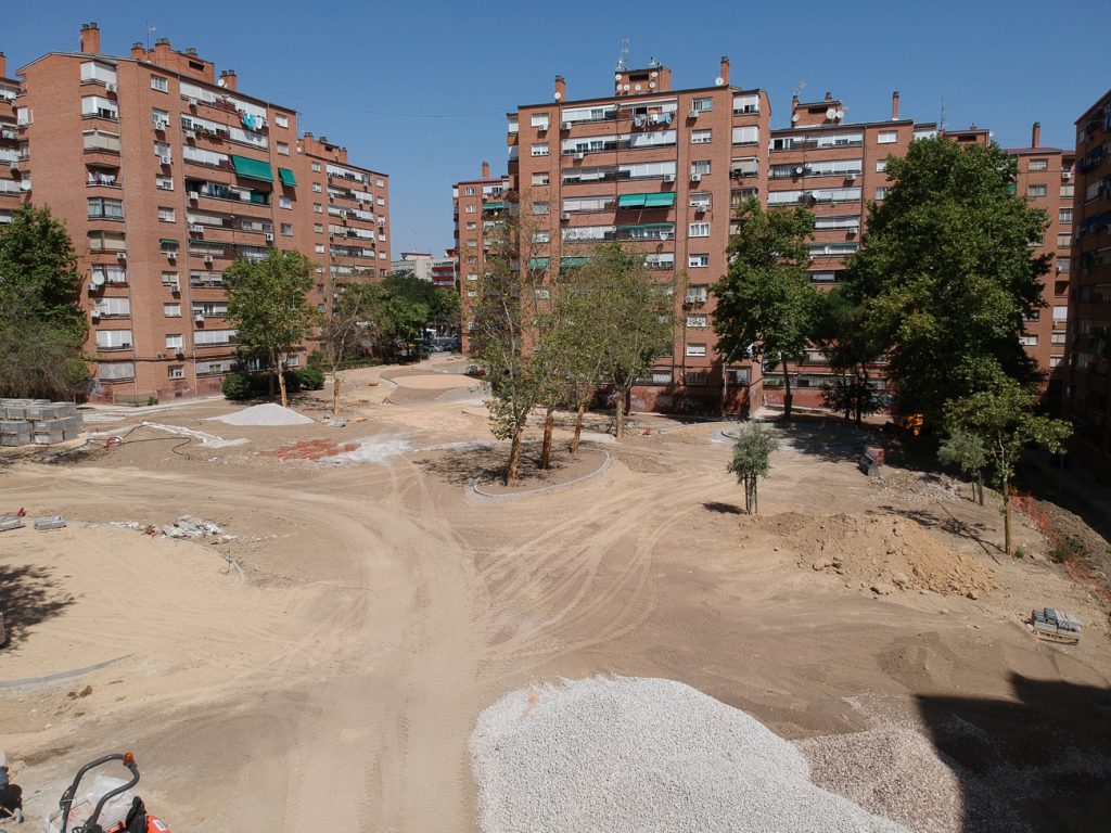 obras plaza de saconia