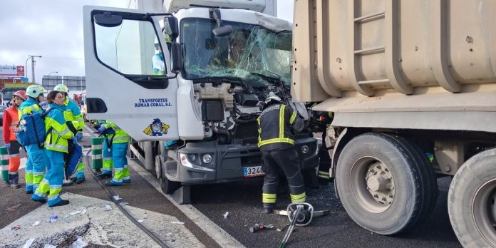 accidente multiple fuenlabrada