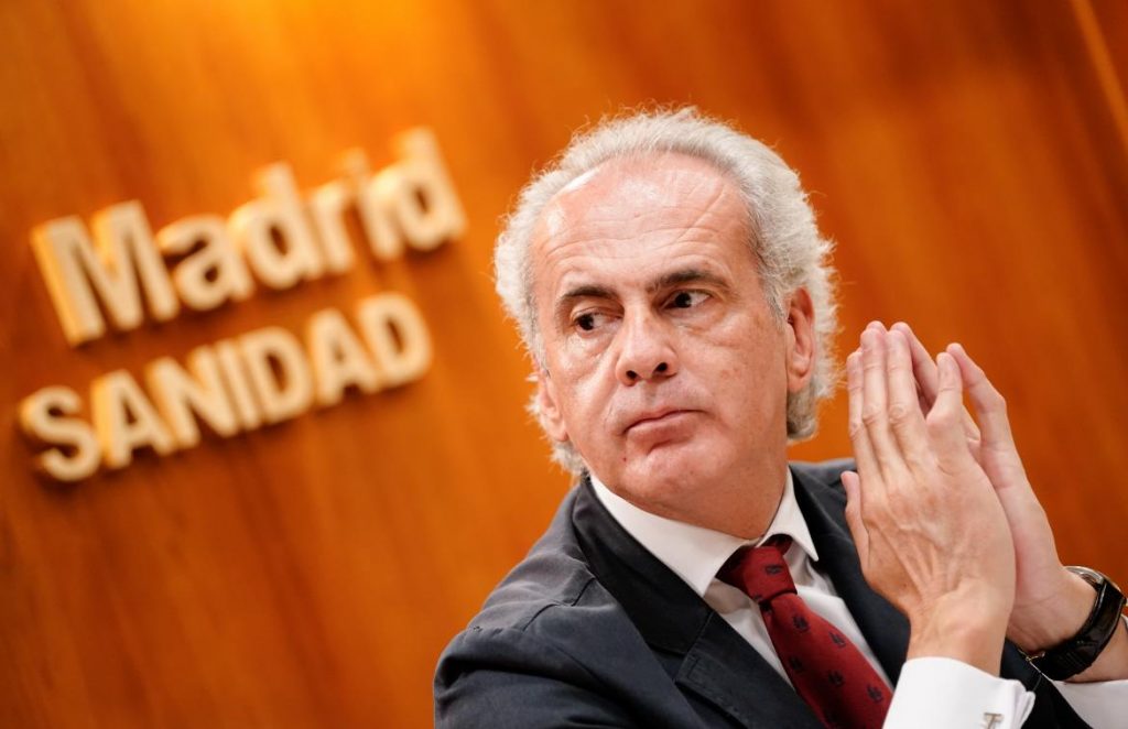 Enrique Ruiz Escudero, consejero de Sanidad.